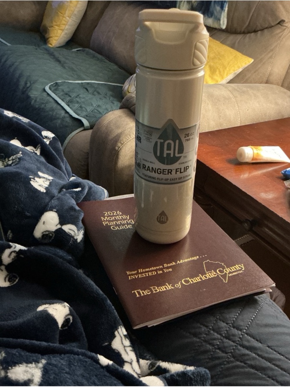 TAL Ranger Flip Insulated Water Bottle - Cream